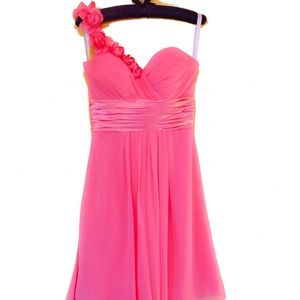 Bill Levkoff 1 Shoulder Prom Party Dress SZ0